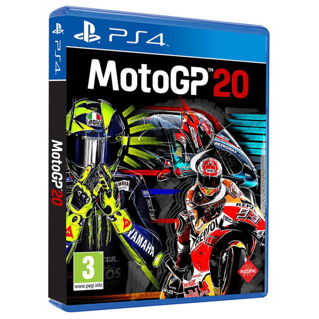 Moto gp 20 ps4 jogos playstation 4 namco bandai parceiros iberica s. a.  Idade 3 +